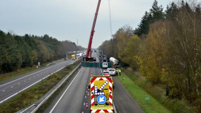 Ongevallen zorgen voor problemen op A67