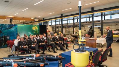 drone, onderwater, marine, duik, demontage, team