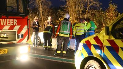 Meerdere gewonden bij aanrijding op N34