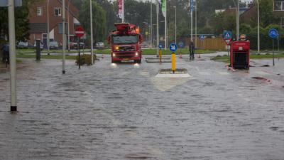 Foto van overlast door hevige regenval | Flashphoto | www.flashphoto.nl