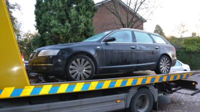 Foto van in beslag genomen auto | Politie