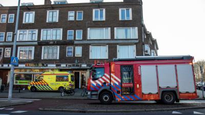 Licht gewonde bij brand in Schiedam