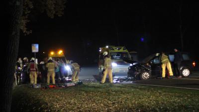 Hulpdiensten ter plaatse