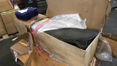 Cocaïne tussen bloemen