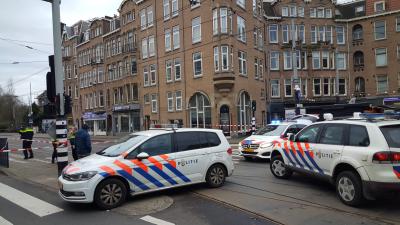 Politie heeft Amstelveenseweg afgesloten