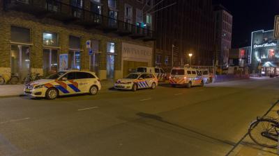 Veel politie bij Vindicat