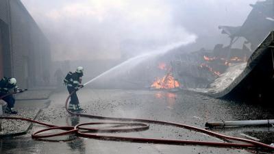 Foto van grote brand in Woerden | VM