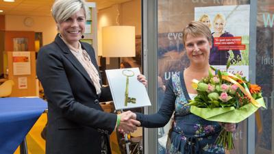 Foto van opening taalspreekuur | eigen foto