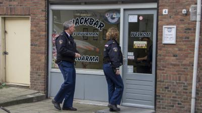 overval op snackbar in Schiedam | Flashphoto | www.flashphoto.nl