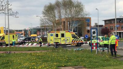 Fietser zwaargewond na aanrijding