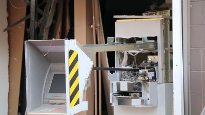 Foto van plofkraak Postjesweg