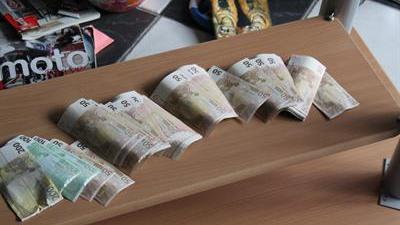 Foto van in beslag genomen geld | Landelijk Parket