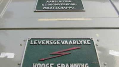 Koperdief ernstig gewond na poging diefstal uit elektriciteitshuisje