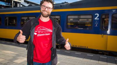 Man reist 1539 kilometer met de trein in 24 uur