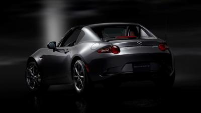 wereldpremière van de Mazda MX-5 RF,