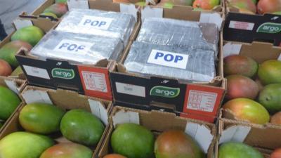 Drugs tussen mango's