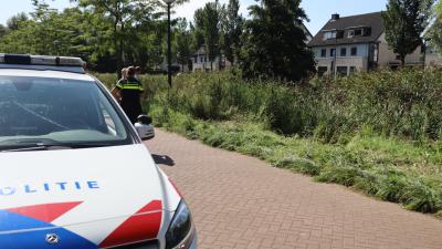 Auto van de weg geraakt