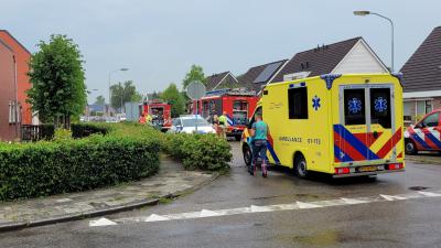 Hulpdiensten ter plaatse