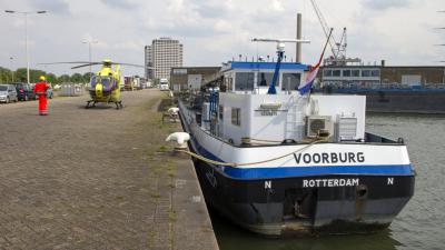 Schipper heeft lak aan veilige aftocht traumahelikoper