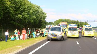 Foto van aanrijding N33 | Van Oost Media | www.vanoostmedia.nl
