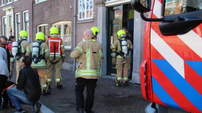 Brand in meterkast van woning