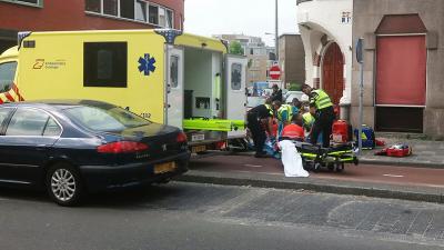 Bestuurder scooter gereanimeerd in Groningen