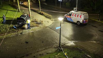 Foto van crash in Veghel | Persburo Sander van Gils | www.persburausandervangils.nl