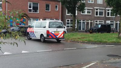 Politie ter plaatse op Prinsesseweg