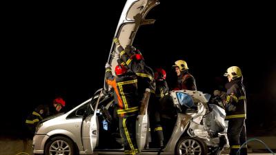 Foto van aanrijding N33 bij Veendam | Stichting VIP | www.parkstadveendam.nl