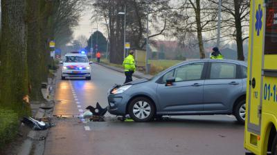 Gewonde bij aanrijding in Meeden