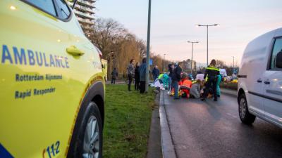 Scholieren aangereden door auto in Schiedam