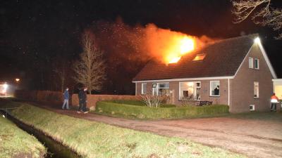 Woningbrand Noordscheschut