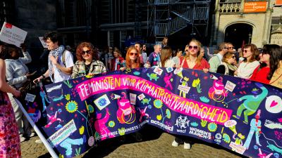 Duizenden deelnemers aan de mars