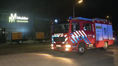 Brandweer ter plaatse