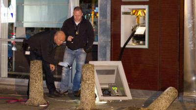 foto van ramkraak geldautomaat | Flashphoto | www.flashphoto.nl