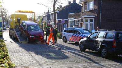Auto’s botsen op Boschweg in Schijndel
