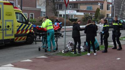 Fietsster aangereden door auto