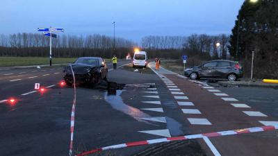 Politieonderzoek ongeval drie auto’s N618 in Sint-Oedenrode