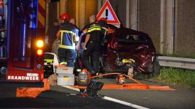 Ongeval A7 Sappemeer, 'ineens vlogen de brokstukken ons om de oren'