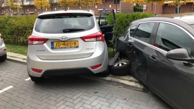 Aanrijding na onwelwording in Schiedam