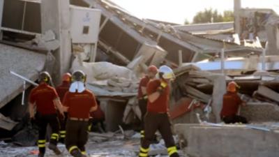 Derde aardbeving treft midden Italie