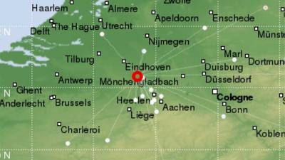 Lichte aardbeving in Limburg