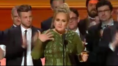 Adele grote winnaar Grammy Awards