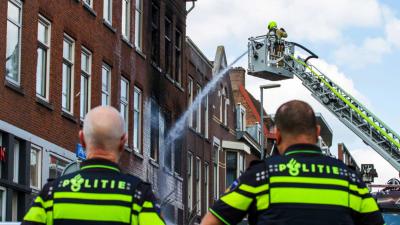 agenten-politie-brand