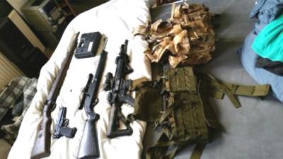 Geen machinegeweer maar wel een airsoftwapen in Vlissingse woning