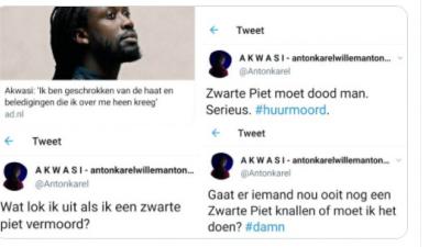 Tweets van Akwasi