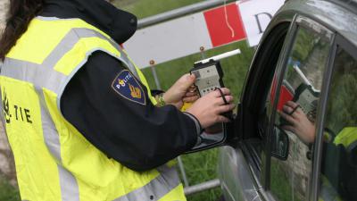 Teveel restalcohol bij 31 bestuurders bij alcoholcontrole Zwarte Cross