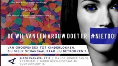 Geen subsidie meer voor Eindhovens Studenten Corps om seksistisch #nietoo-feest