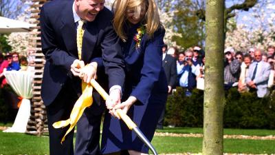 Foto van planten boom Alexander Maxima | Archief EHF