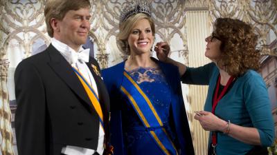 Foto van wassen beelden koning en koningin | Madame Tussauds